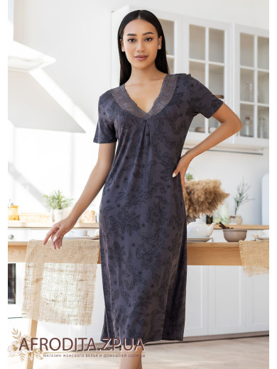 Длинная ночная сорочка 1364-60025