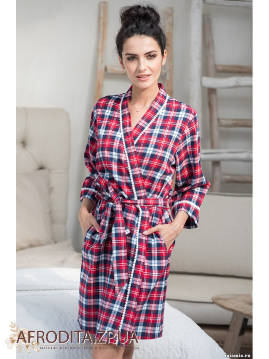 Халат женский "Шотландия" 6563 