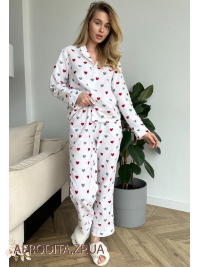 Фланелевая женская пижама Cosy 82672