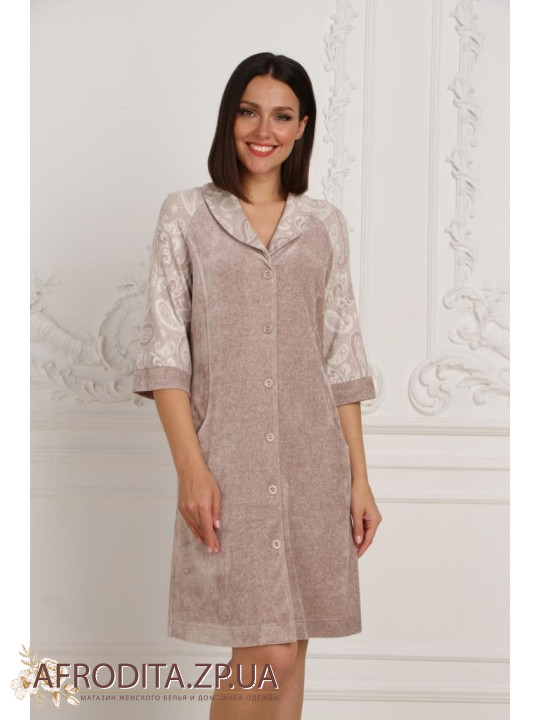 Велюровий халат "Emmi" 19135