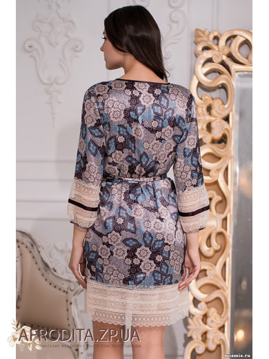  Шовковий халат "Лінда" 3283