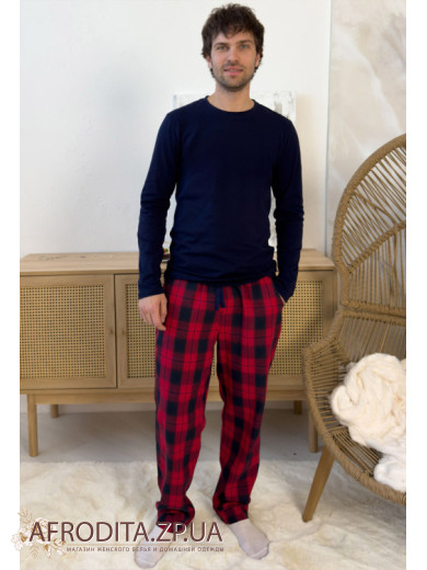 Мужской домашний комплект со штанами Cosy 82603