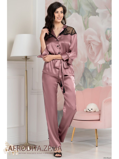  Жіноча піжама з брюками "Олівія" 3646-1