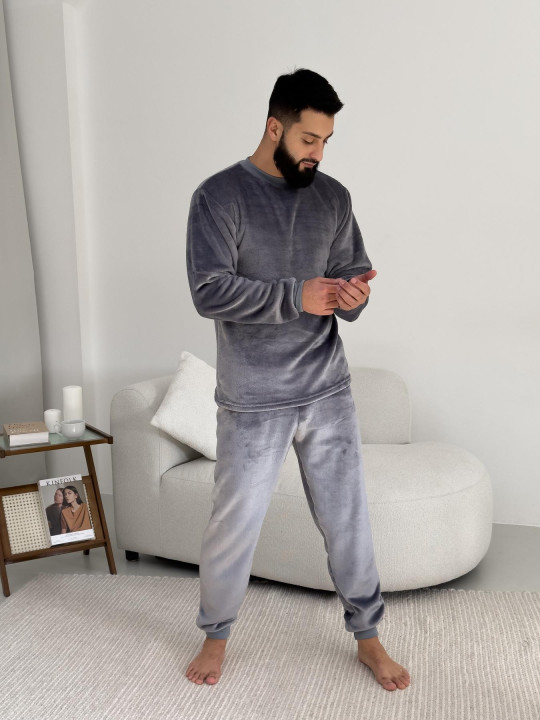 Мужская велюровая пижама COSY VEL030