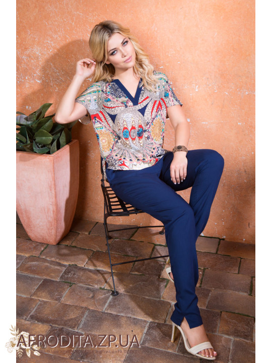  Жіноча піжама з брюками "Maya" 16136