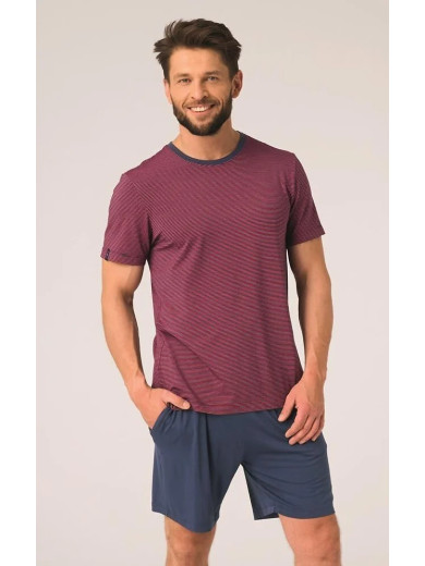 Мужская пижама с шортами Key 82836