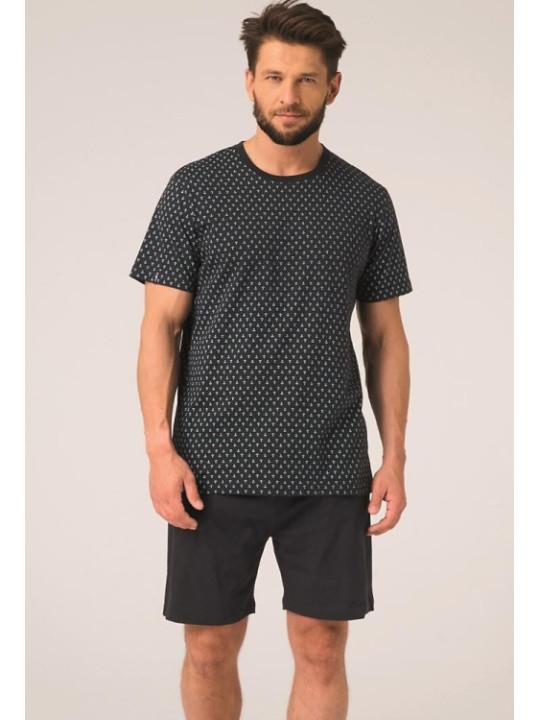 Мужская хлопковая пижама Key 82752