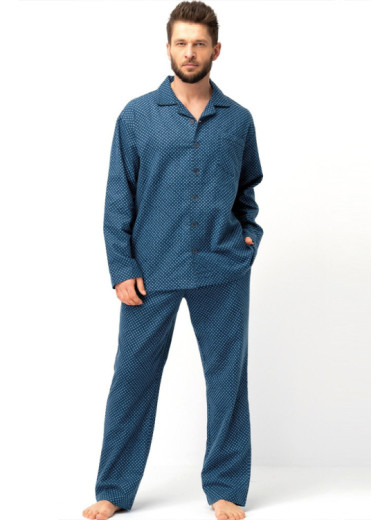 Мужская пижама со штанами из хлопка Key 82634-1