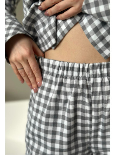 Фланелевая женская пижама Cosy 82671