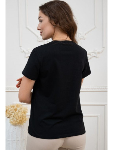 Женская футболка из хлопка Wiktoria 1523