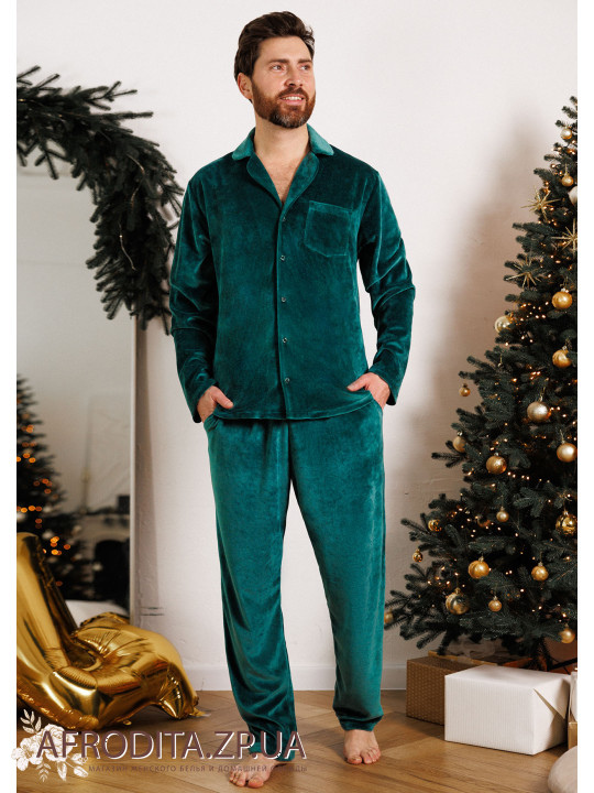 Чоловіча тепла піжама 1609-50007