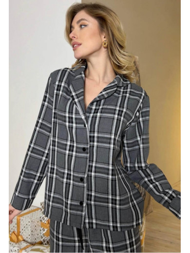 Фланелевая женская пижама Cosy 82675