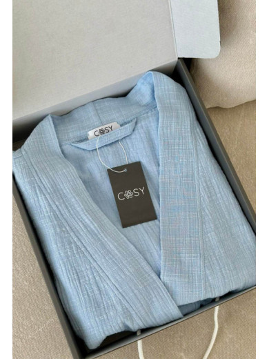 Муслиновый халат на запах Cosy 82931