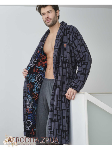 Чоловічий теплий халат Massana L736307