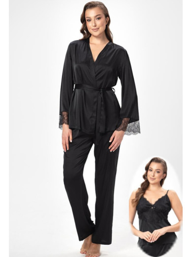 Жіноча піжама-трійка зі штанами Shato 2504