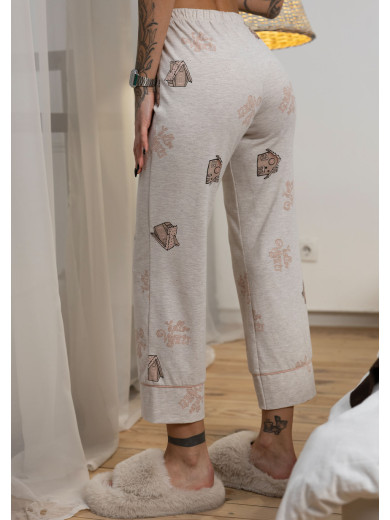 Женская пижама из хлопка Roksana 82770