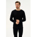 Чоловічий лонгслів 214 чорний