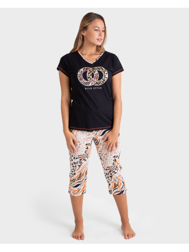 Женская пижама с бриджами Massana P231244