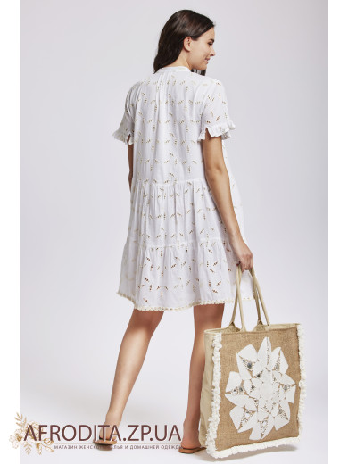 Туніка-сукня Iconique IC24-013 із бавовни