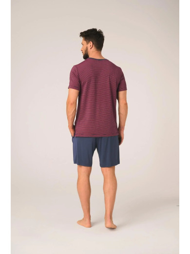 Мужская пижама с шортами Key 82836