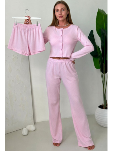 Женская пижама тройка Cosy SetPH153713-2