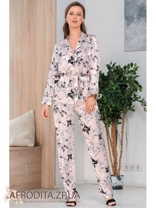 Жіноча піжама з брюками "Флавія" 3756