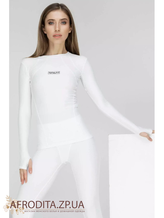 Женский лонгслив из микрофибры Totalfit 82516