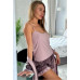 Піжама з халатом з бавовни Cosy 83012
