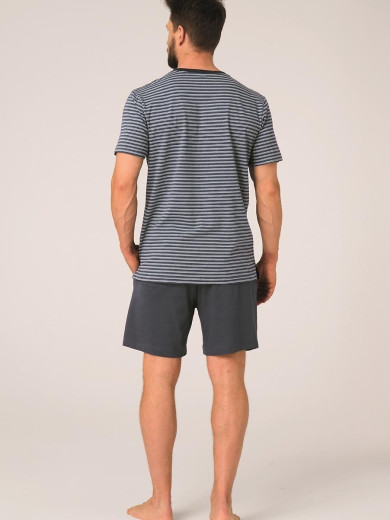 Мужская пижама с шортами Key 82824