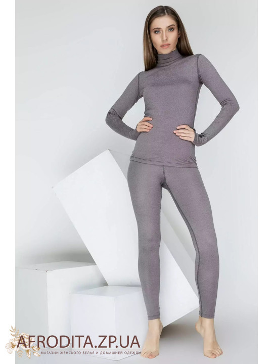 Женский термокомплект лонгслив + лосины 82469