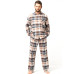 Чоловічий домашній набір 234383 з фланелі