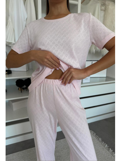 Хлопковая пижама с брюками Cosy 82947