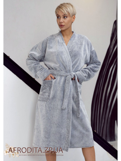 Женский теплый домашний халат 1209-90053