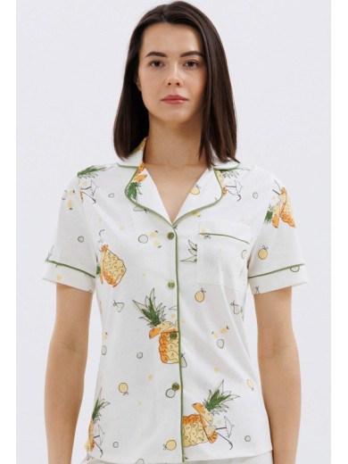 Жіноча піжама з шортами 1694-12340