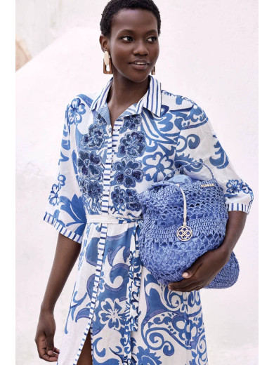 Пляжне плаття-сорочка Iconique IC26-038