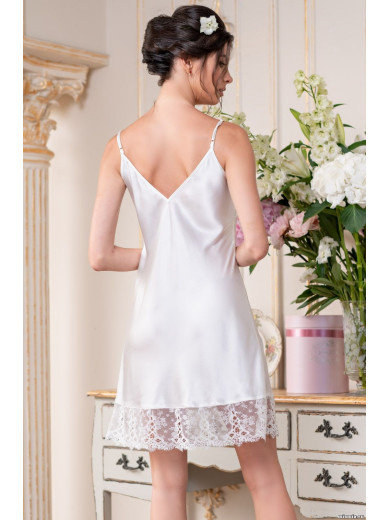 Ночная шелковая сорочка Эдита 3670-1