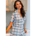 Жіноча піжама сорочка з шортами 82764