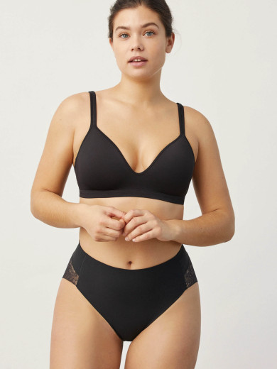 Черные корректирующие трусы Ysabel Mora 52280