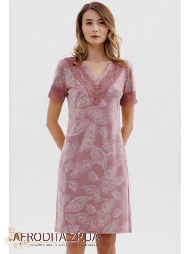 Жіноча нічна сорочка із бавовни Roksana 82702