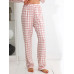 Женские пижамные штаны в клетку Roksana 1425-16208