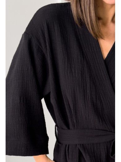 Женский халат Cosy 82750 из муслина