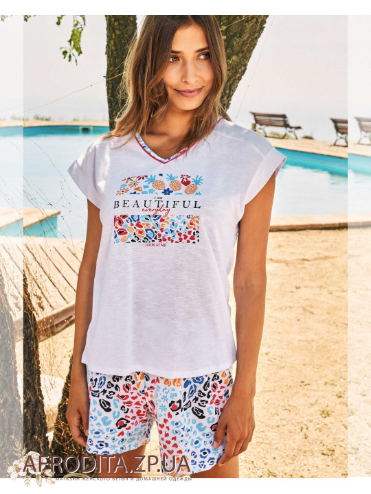 Жіноча піжама з фортами Massana P231245