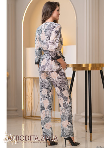 Піжама жіноча зі штанами "Доротея" 3746