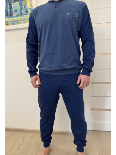 Домашній костюм чоловічий Navigare 141900 блакитний