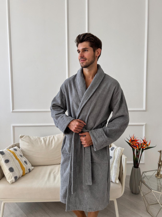 Мужской махровый халат Cosy 925