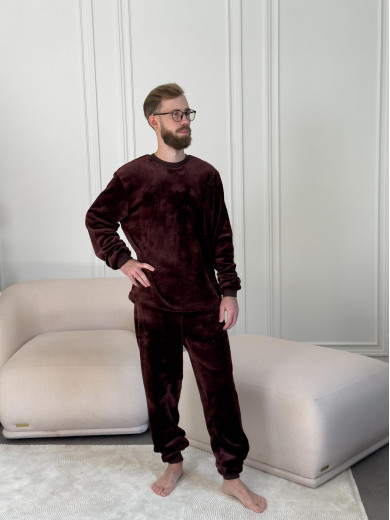 Мужская велюровая пижама COSY VEL050