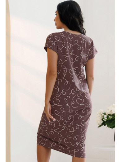 Женская ночная сорочка из хлопка 1335-12801