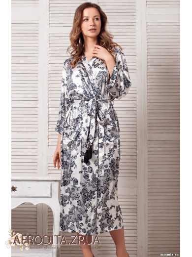 Довгий халат 