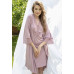 Женский халат из вискозы Shato 2311/1 розовый
