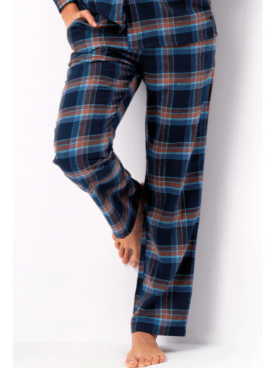Пижама женская со штанами из хлопка Key 82625